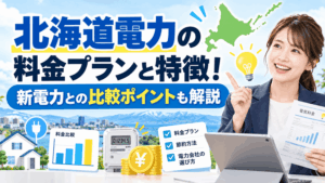 北海道電力の料金プランと特徴！新電力との比較ポイントも解説