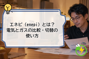 エネピ(enepi)とは?電気とガスの比較・切替の使い方