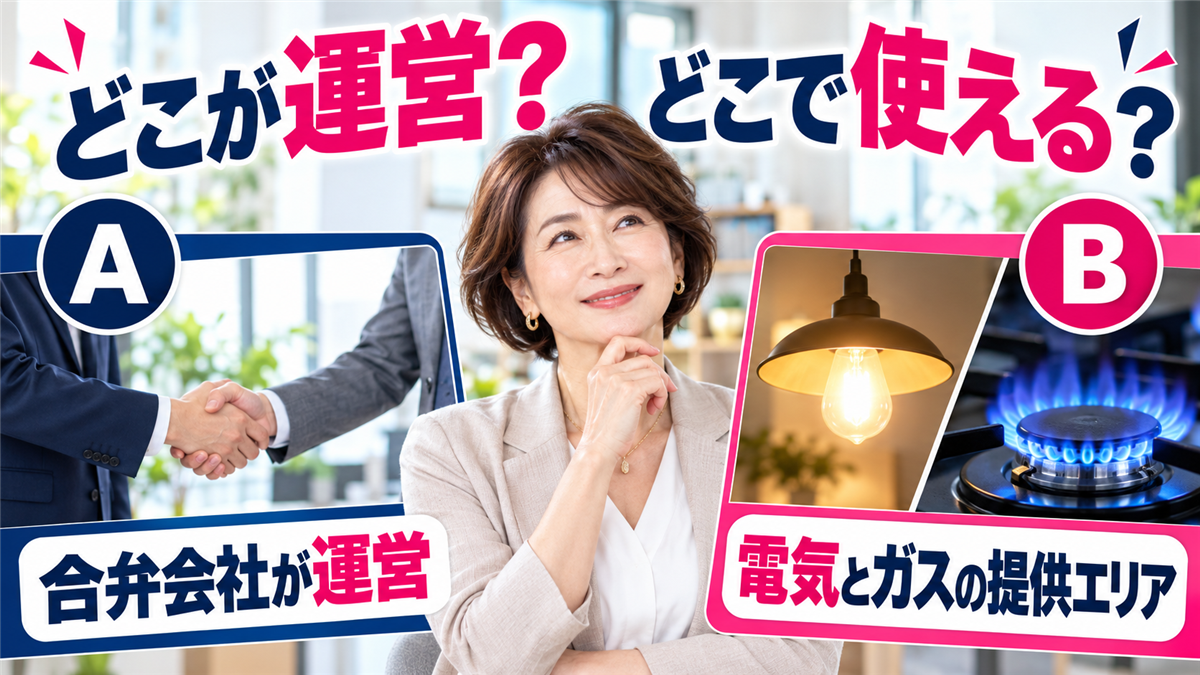 どこが運営していて、どこで使えるのか